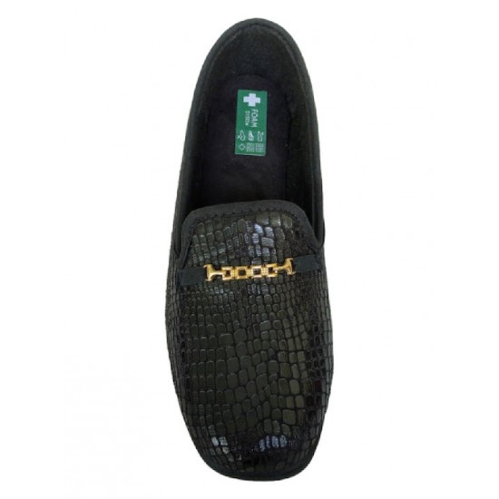 A.Campello - Γυναικείο Ανατομικό Παπούτσι Μαύρο