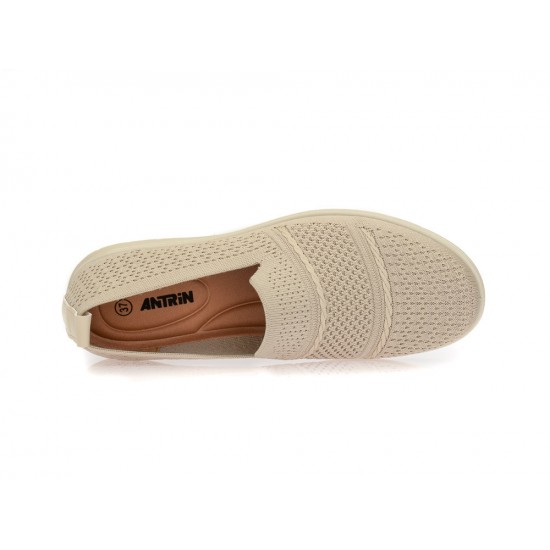 Antrin - Γυναικεια Slip-On - Beige