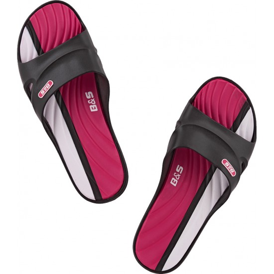 Bitter & Sweet Fuchsia Γυναικείες Σαγιονάρες Θαλάσσης  σε Μαύρο Χρώμα