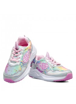 CONGUITOS ΠΑΙΔΙΚΑ SNEAKERS UNICORN ΜΕ LED ΦΩΤΑΚΙΑ 