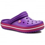 Crocs Παιδικά Σαμπό Θαλάσσης για Κορίτσι Crocband Purple Crocs Παιδικά Σαμπό Θαλάσσης για Κορίτσι Crocband Purple