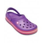 Crocs Παιδικά Σαμπό Θαλάσσης για Κορίτσι Crocband Purple Crocs Παιδικά Σαμπό Θαλάσσης για Κορίτσι Crocband Purple