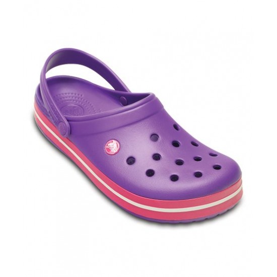 Crocs Παιδικά Σαμπό Θαλάσσης για Κορίτσι Crocband Purple Crocs Παιδικά Σαμπό Θαλάσσης για Κορίτσι Crocband Purple