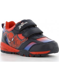 Disney Junior Spider-man Παιδικό Sneaker SP010175 με Σκρατς & Φωτάκια για Αγόρι