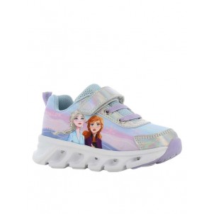 Disney Frozen Παιδικά Sneakers Ανατομικά με Φωτάκια για Κορίτσι Λιλά-FZ012325