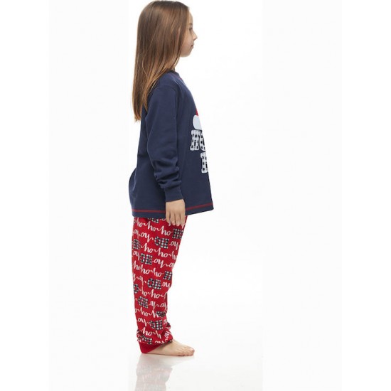 Galaxy Παιδική Χειμερινή Βαμβακερή Πυτζάμα Μπλε