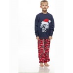 Galaxy Παιδική Χειμερινή Βαμβακερή Πυτζάμα Μπλε