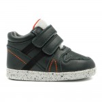 HAPPY BEE Δερμάτινα Μποτάκια για Αγόρι -B184994 -Μαύρο