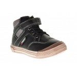 HAPPY BEE Δερμάτινα Μποτάκια για Αγόρι -B185534 