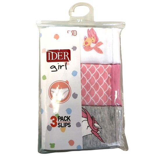IDER 3-PACK ΚΟΡΙΤΣΤΙΚΟ ΣΛΙΠ ΒΑΜΒΑΚΕΡΟ ΜΕ ΕΣΩΤΕΡΙΚΟ ΛΑΣΤΙΧΟ ΚΑΙ ΣΧΕΔΙΟ ΓΕΩΜΕΤΡΙΚΟ/ΓΟΡΓΟΝΑ/ΜΟΝΟΚΕΡΟΣ