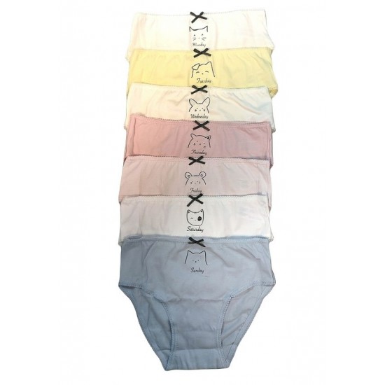 IDER 7-PACK ΚΟΡΙΤΣΙΣΤΙΚΟ ΣΛΙΠ ΒΑΜΒΑΚΕΡΟ ΚΑΙ ΘΕΜΑ ΗΜΕΡΕΣ ΤΗΣ ΕΒΔΟΜΑΔΑΣ 