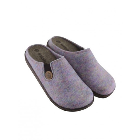 Inblu Anatomic  Χειμερινές Γυναικείες Παντόφλες Λιλά