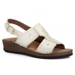 Mini Max Δερμάτινα Ανατομικά Πέδιλα 15020-CHAMPAGNE