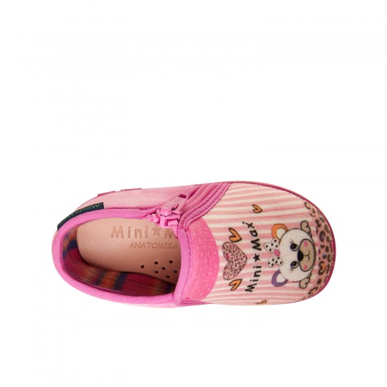 Mini Max Παιδικές Παντόφλες Μποτάκια Ανατομικές για Κορίτσι Φούξια G TAMY ROZ