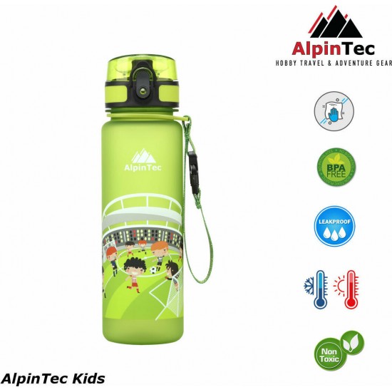 AlpinPro AlpinTec Πλαστικό Παγούρι Football 500ml