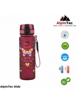 AlpinPro AlpinTec Πλαστικό Παγούρι Πεταλ΄ούδα 500ml