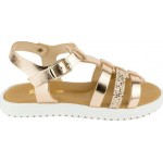 Ricco - Δερμάτινo Ανατομικό Πέδιλο - Χαλκός