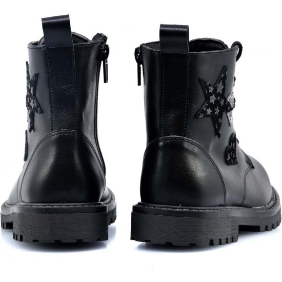 Ricco Μποτάκια Αρβυλάκια 1824 Μαύρο