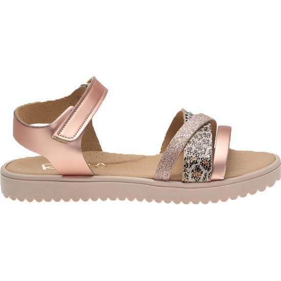 Ricco Δερμάτινο Ανατομικό Πέδιλο 3071 (A-3071-N1) Χαλκός - Μπρονζέ