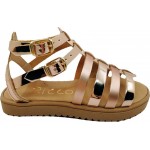 Ricco - Μονομάχος - Δερμάτινo Ανατομικό Πέδιλο Χαλκός 3073