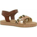 Ricco Δερμάτινο Ανατομικό A 3076 N2 ΚΑΦΕ/ΛΕΟΠΑΡ/ΧΑΛΚΟΣ