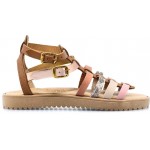 Ricco - Μονομάχος - Δερμάτινo Ανατομικό Πέδιλο Ταμπά Σ/Μήλο T-3073-N2