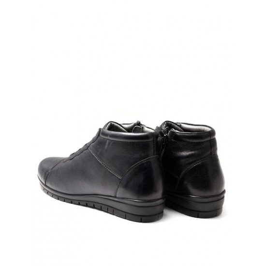 ΓΥΝΑΙΚΕΙΟ ΔΕΡΜΑΤΙΝΟ ΑΝΑΤΟΜΙΚΟ ΑΕΡΟΣΟΛΟ ΜΠΟΤΑΚΙ SABINO ΜΑΥΡΟ