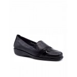 ΓΥΝΑΙΚΕΙΟ ΜΟΚΑΣΙΝΙ ΔΕΡΜΑΤΙΝΟ ΑΝΑΤΟΜΙΚΟ ΑΕΡΟΣΟΛΟ  SABINO ΜΑΥΡΟ