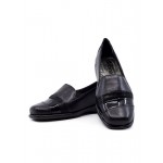 ΓΥΝΑΙΚΕΙΟ ΜΟΚΑΣΙΝΙ ΔΕΡΜΑΤΙΝΟ ΑΝΑΤΟΜΙΚΟ ΑΕΡΟΣΟΛΟ  SABINO ΜΑΥΡΟ