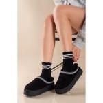 Sabino Κλειστές Γυναικείες Παντόφλες Μαύρες