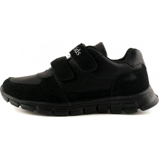 Smart Kids Sneakers 75-017 Μαύρο