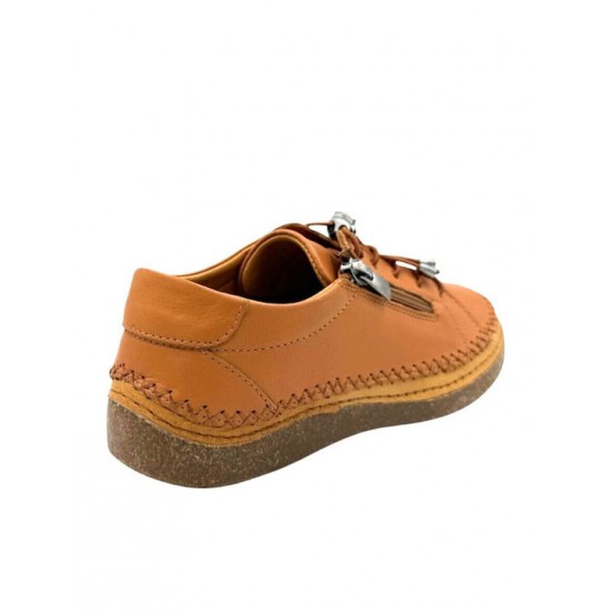 Tatoo Γυναικεία Ανατομικά Sneakers Slip- On σε  Χρώμα Ταμπά