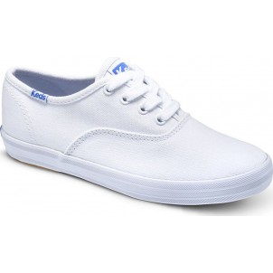 KEDS CHAMPION ΠΑΙΔΙΚΑ ΥΦΑΣΜΑΤΙΝΑ  SNEAKERS KT31577F ΛΕΥΚΑ