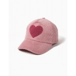 Zippy κοτλέ καπέλο ροζ για κορίτσια 