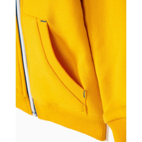 Zippy Παιδική ζακέτα με επένδυση γούνα φλις 