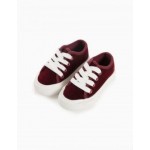 Zippy Βελούδινα Sneakers ZB1020-ΜΠΟΡΝΤΩ